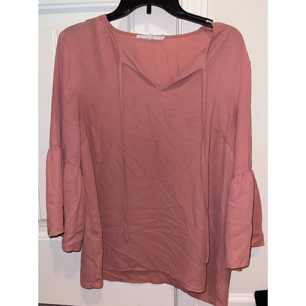 Light pink blouse